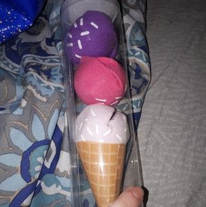 Icecream baby themed socks brand new in package